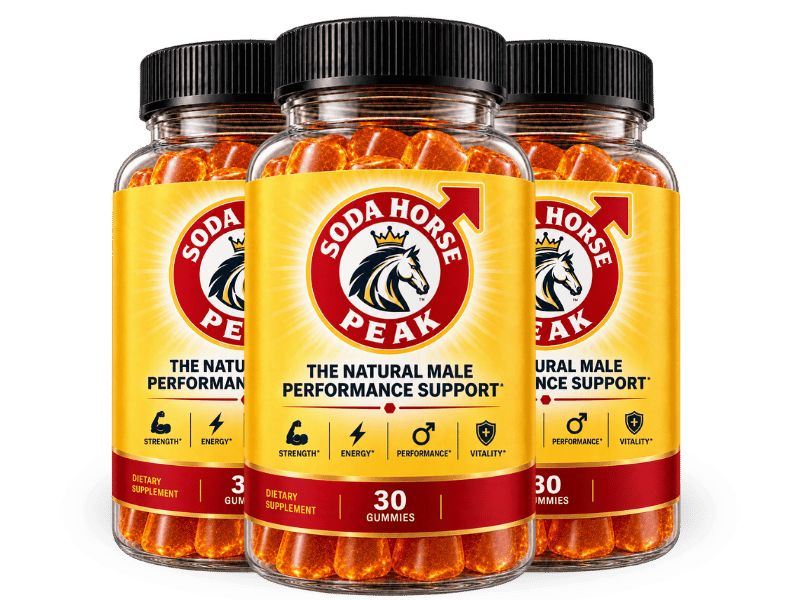 Soda Horse Peak 3 bottle pack