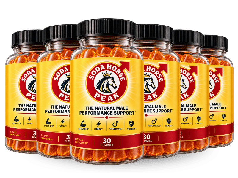 Soda Horse Peak six bottle pack
